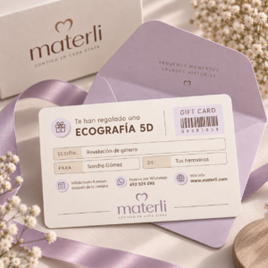 Tarjeta regalo ecografia 5d